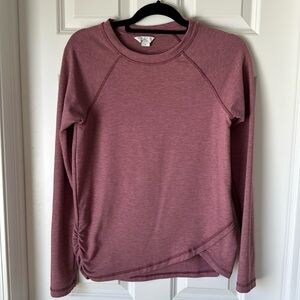 Danskin - Long Sleeve Crew Neck -‎ Small - Mauve